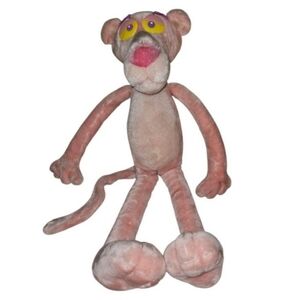 Vintage 24" Pink Panther Plush Collectible Stuffed Toy